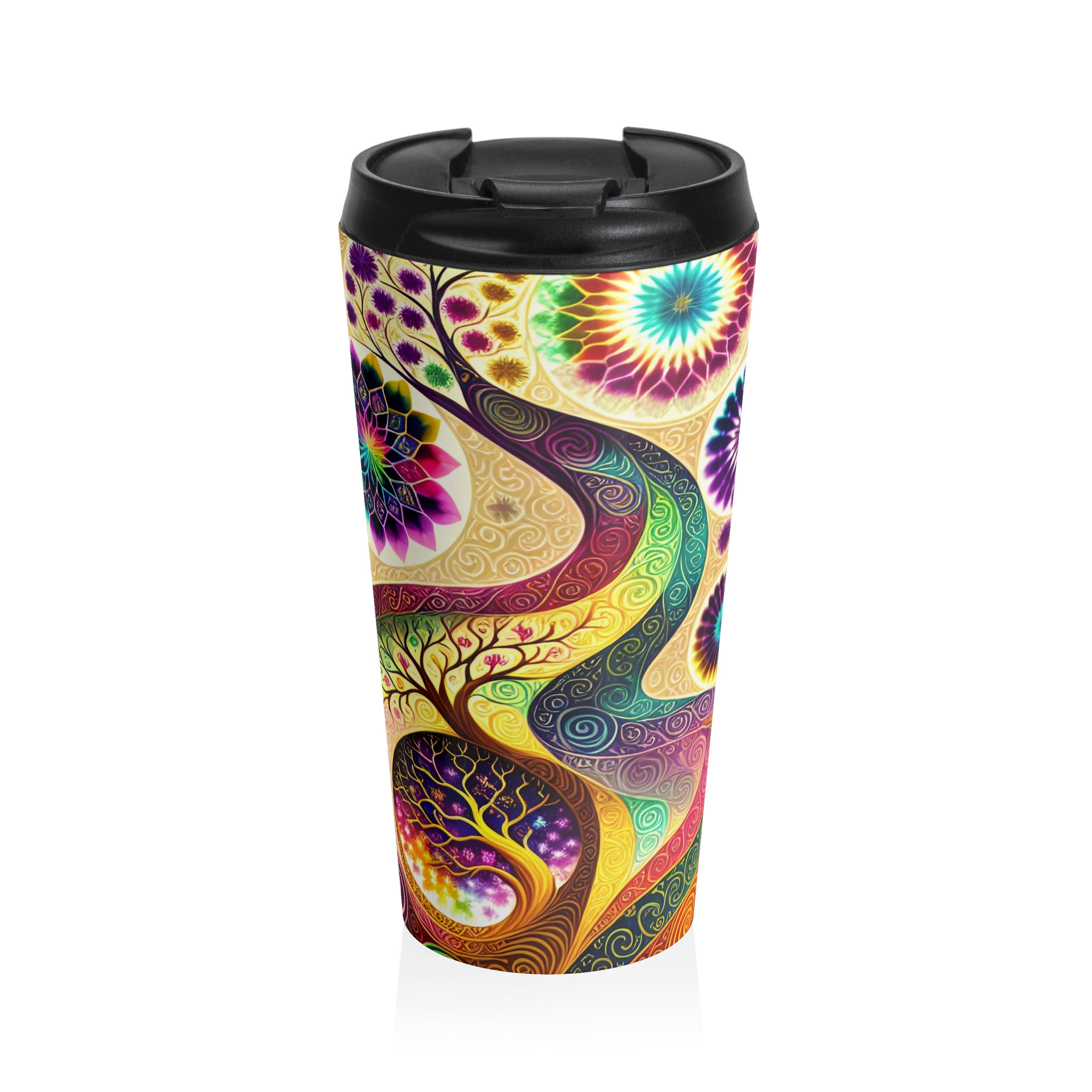 Veil of Hidden Wonders Stainless Steel Travel Mug