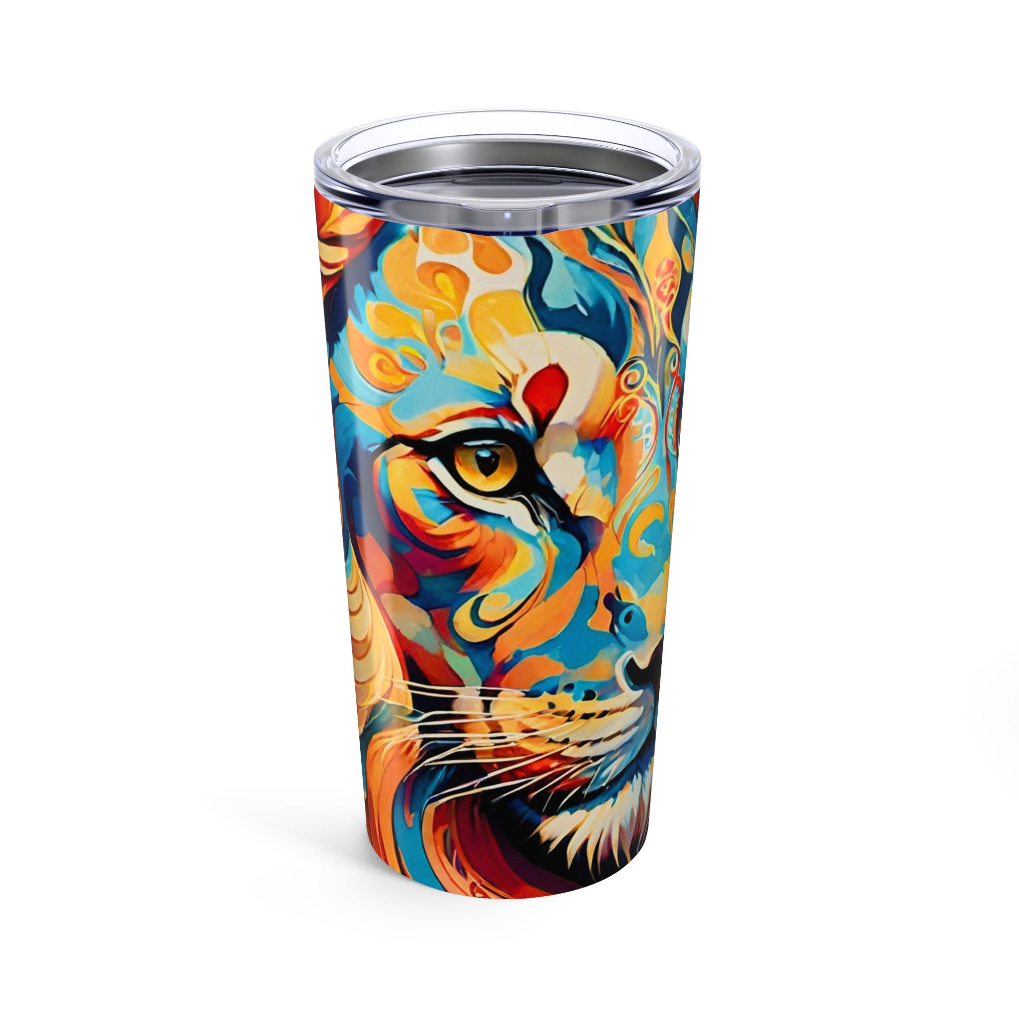 Flames of the Lion's Spirit Tumbler
