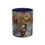 Thumbnail: Bold and Bloomed Accent Coffee Mug (11, 15oz)