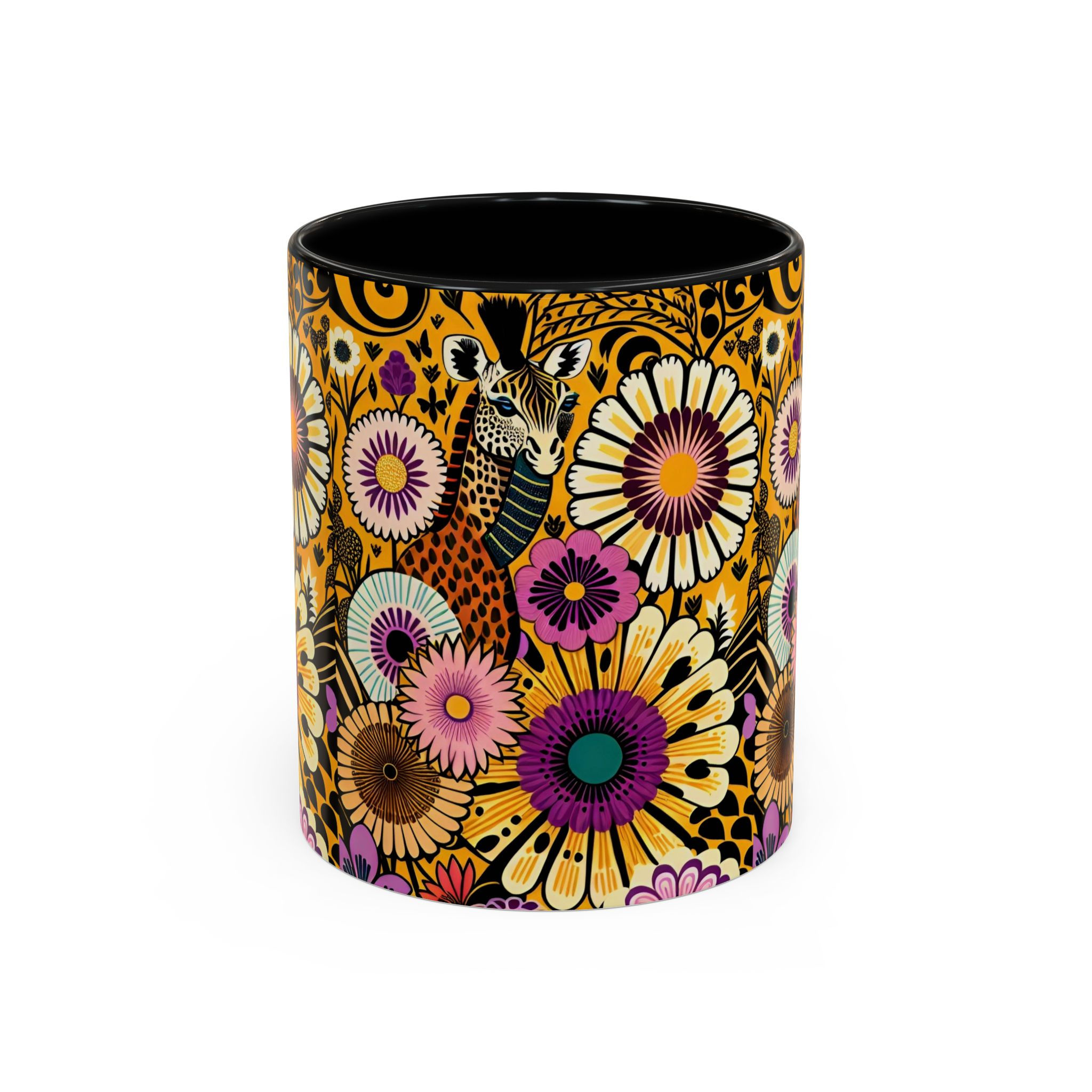 Beauty Through Pain Accent Coffee Mug (11, 15oz)