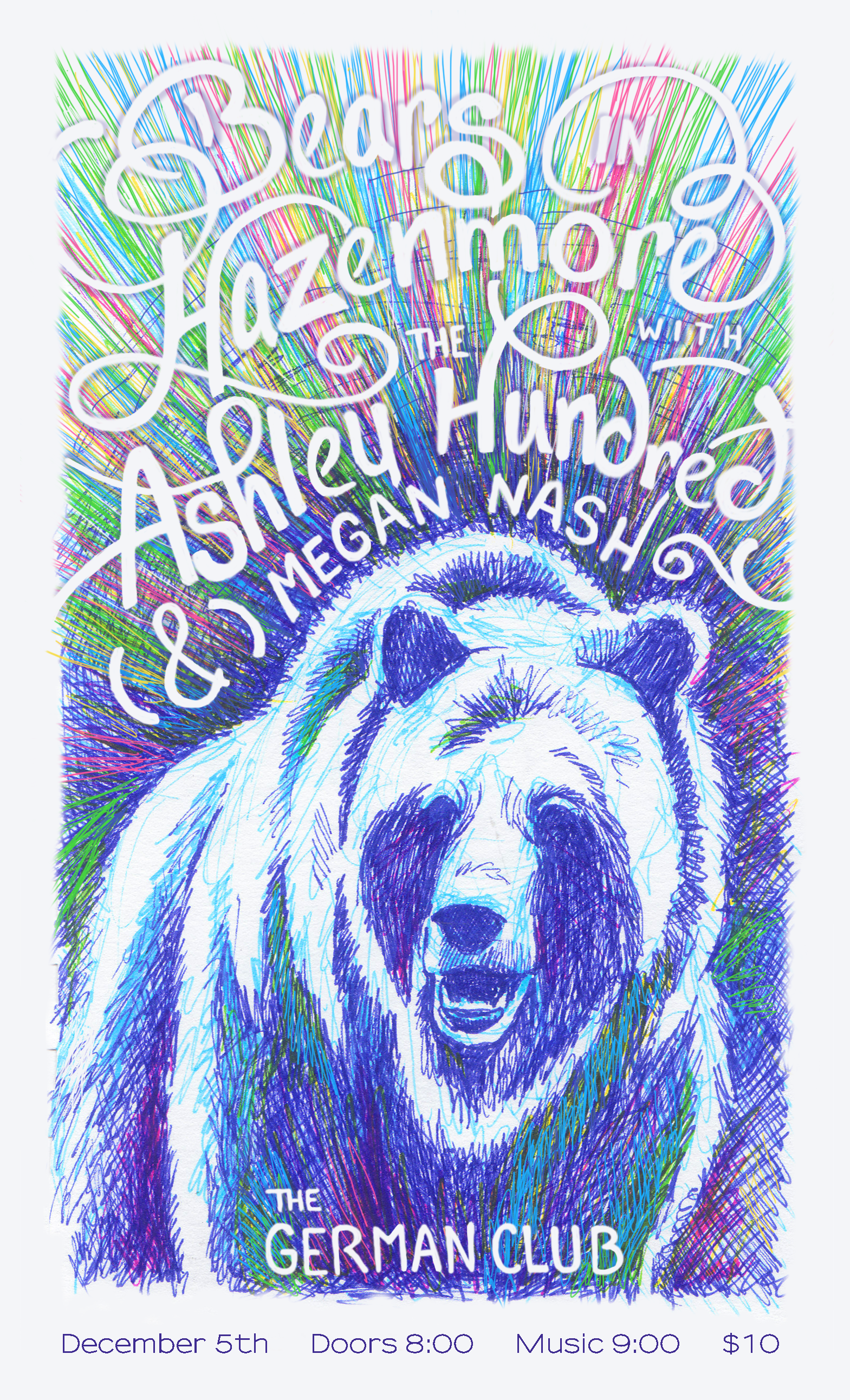 Bears in Hazenmore Poster, Dec 2015