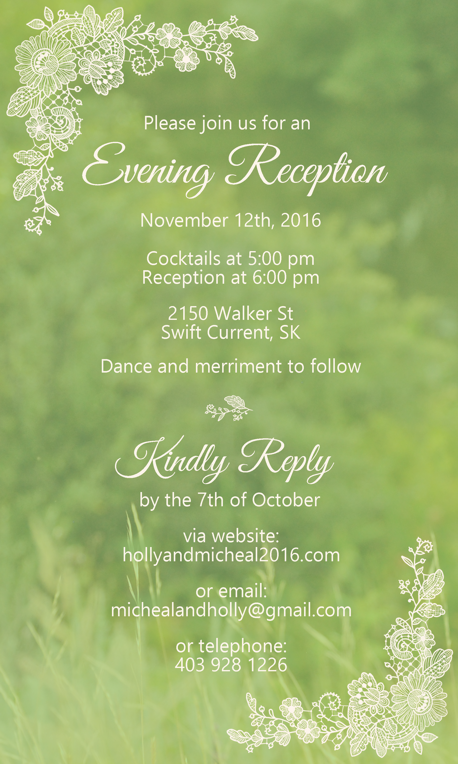 Kraemer Wedding Invitation II