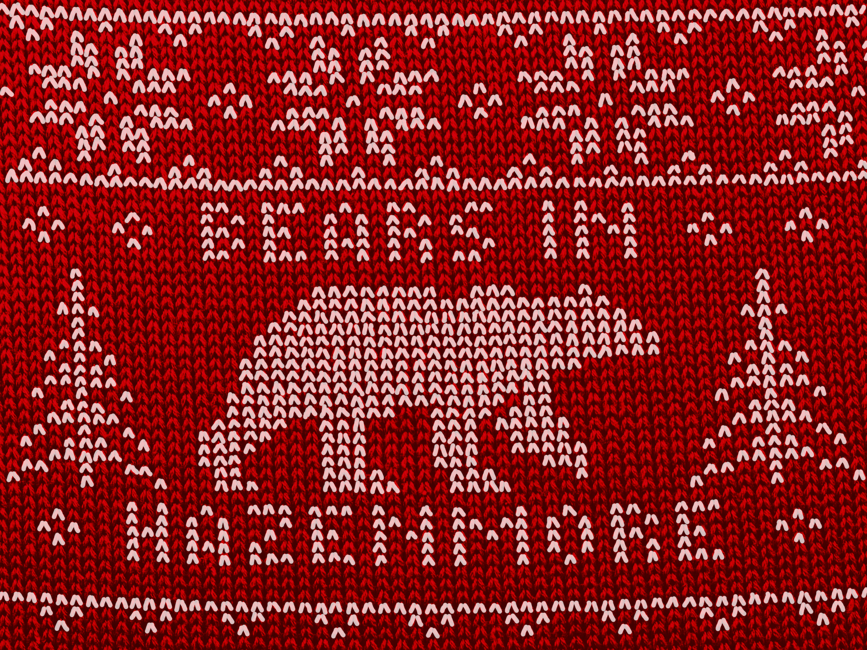 Bears Christmas Sticker