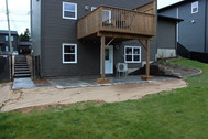 Concrete Patio, Walkway and Stairs