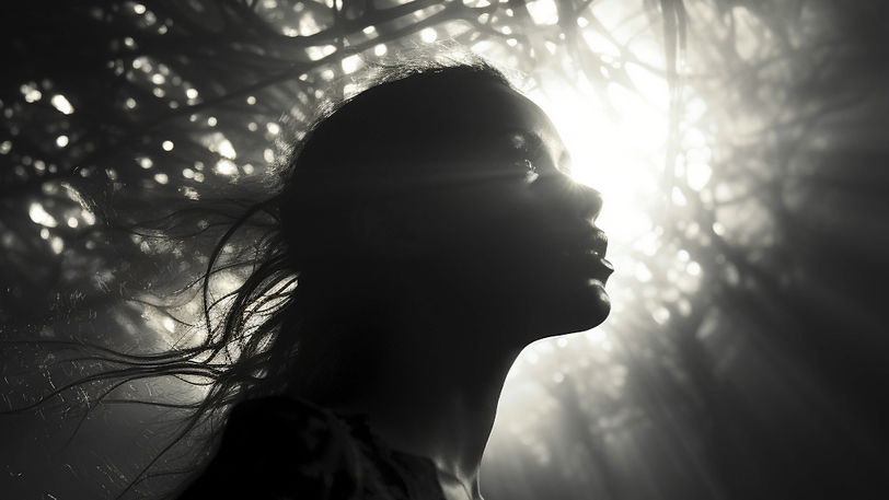 Ai generated, Woman, Forest image, via pixabay.com