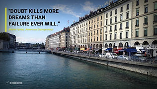 "Doubt kills more dreams than failure ever will."