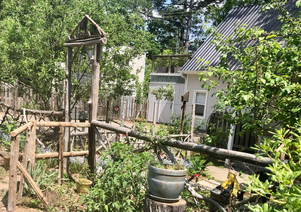 Cedar garden fence Carrboro, NC