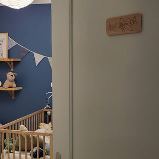 Plaque de porte personnalisé enfant ou adulte pour chambre ou bureau