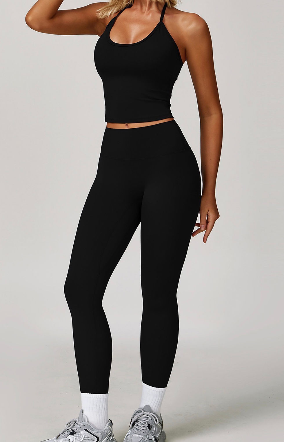 Thumbnail: Hope Adjustable Halter Tank - Black