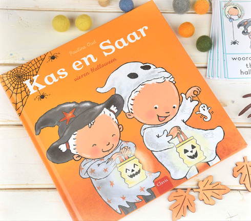 Kas en Saar vieren Halloween