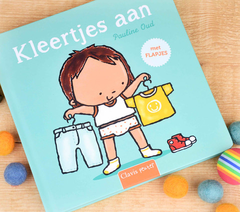 Kleertjes aan, een flapjesboek