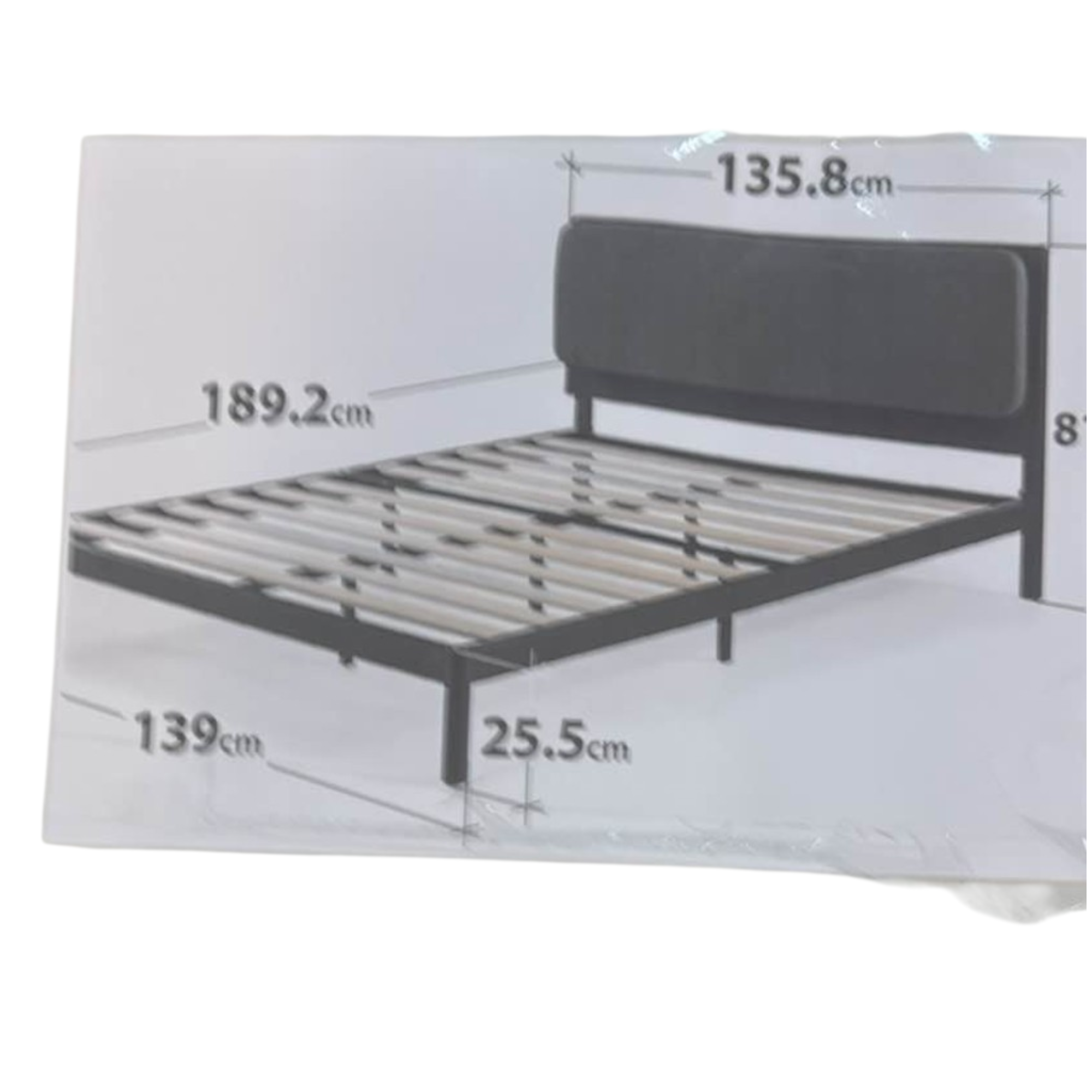 Double Sized Bed Zinus Bed Adjustable Head Board
