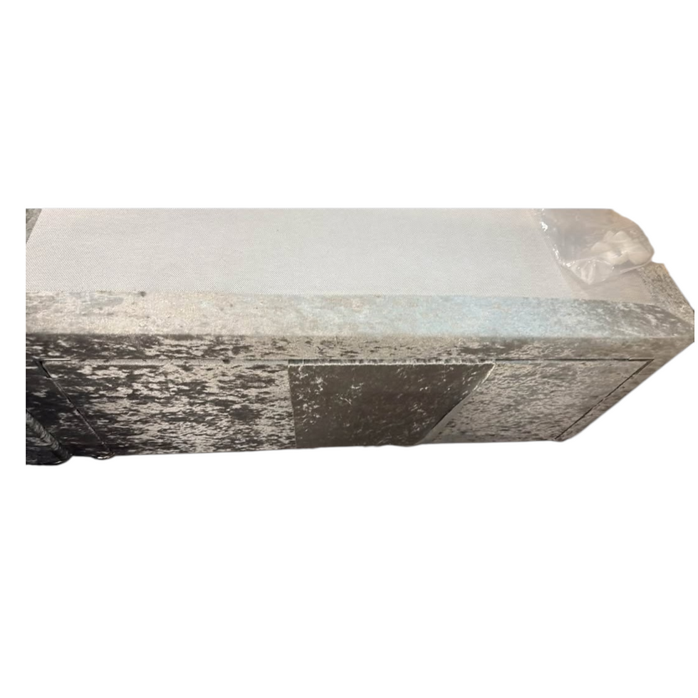Thumbnail: Double Bed 139cm Divan Style 4 Drawers Under Silver