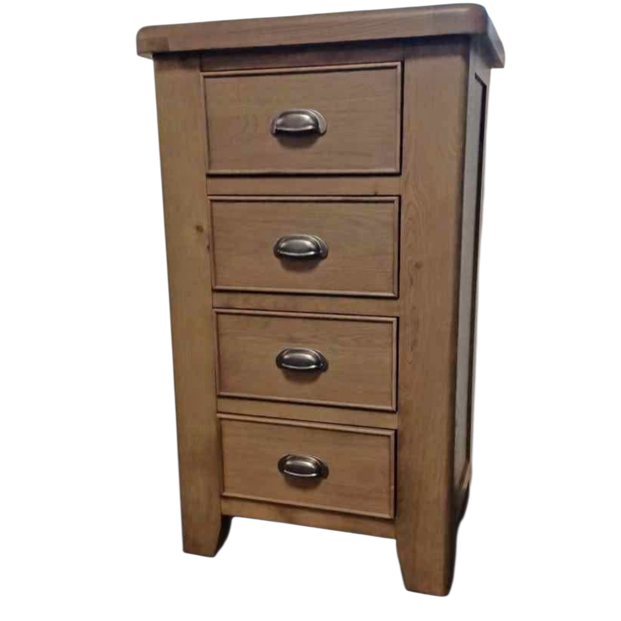 4 drawer cabinet solid oak