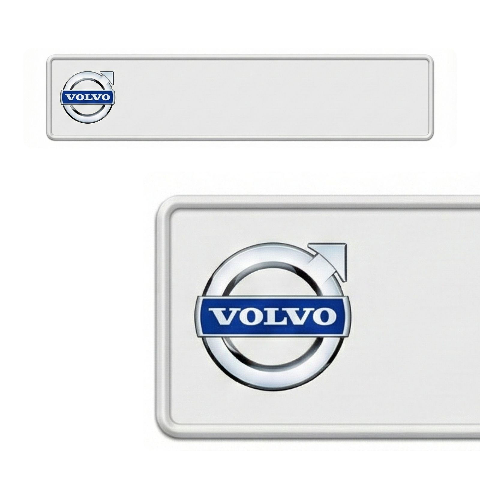 לוחית תצוגה בעיצוב אישי – בהשראת Volvo