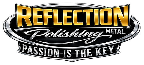 Reflection Metal Polishing Logo