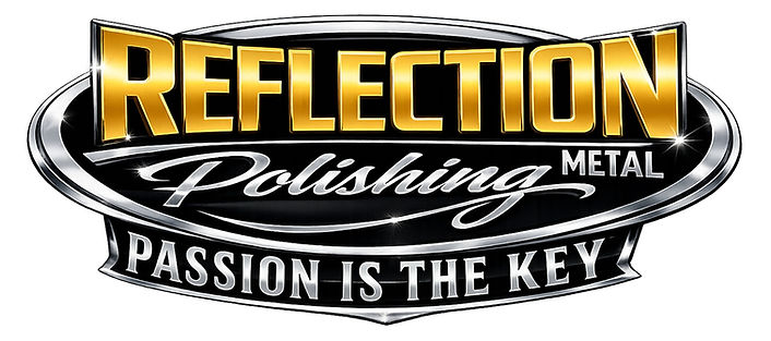 Reflection Metal Polishing Logo