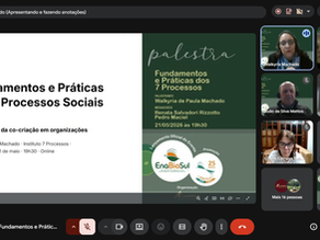 EnaBioSul é lançado e palestra sobre os 7 Processos Sociais foi realizada