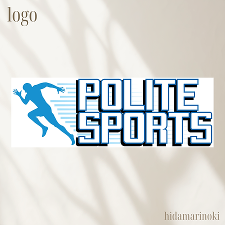 ポライトスポーツ様　ロゴ