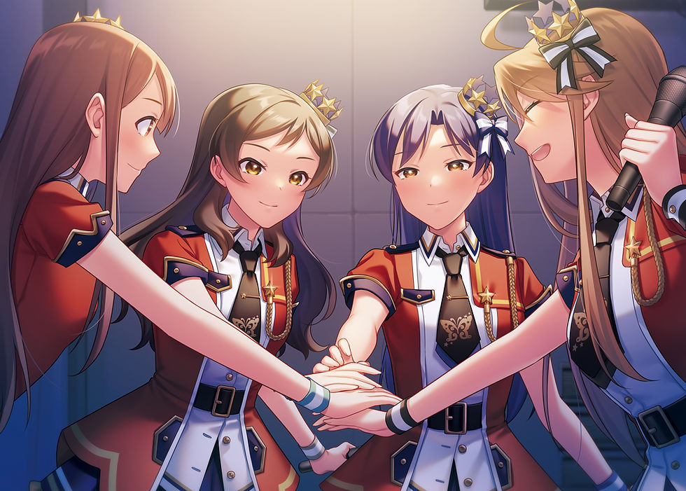 イベントフライヤー用イラスト/アイドルマスターミリオンライブ！