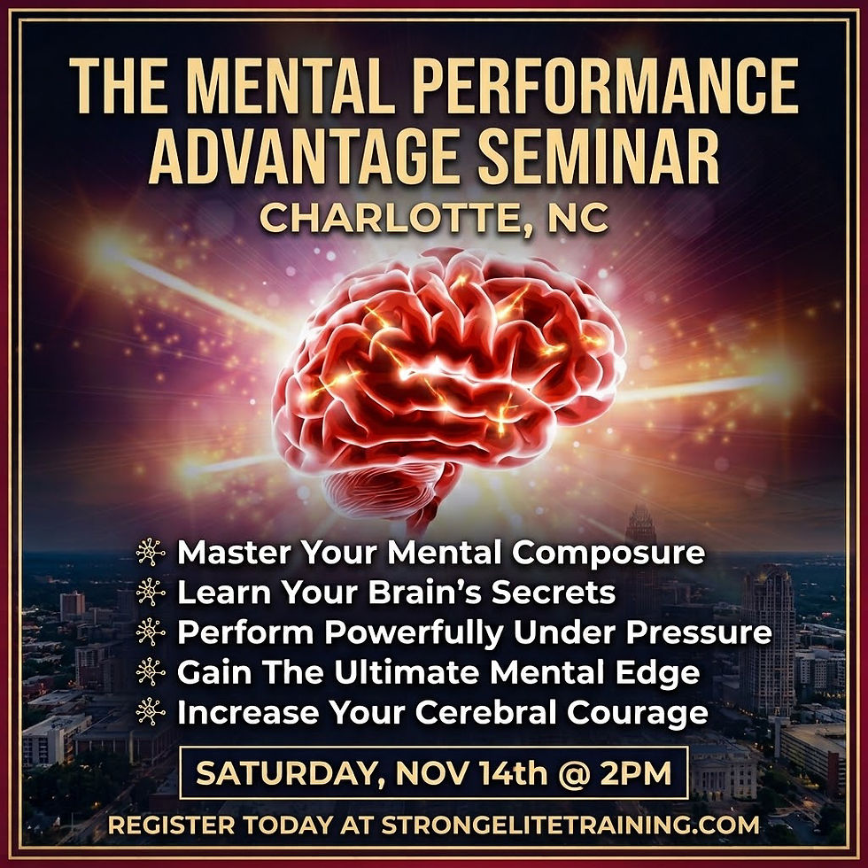 THE MENTAL PERFORMANCE ADVANTAGE