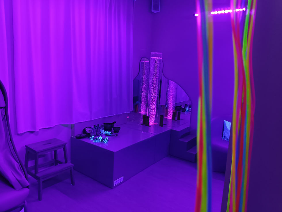 SALLE SNOEZELEN ET TOUCHER