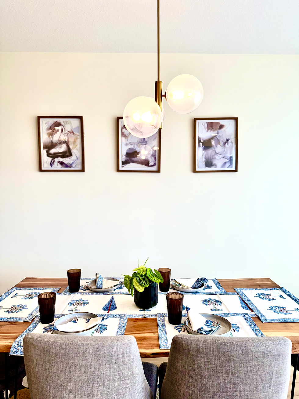 Thumbnail: Frost Blossom Table Top Set