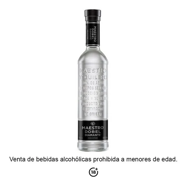 Tequila Maestro Dobel Diamante 700ml 12 pz