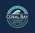Emblem with ocean wave for Coral Bay