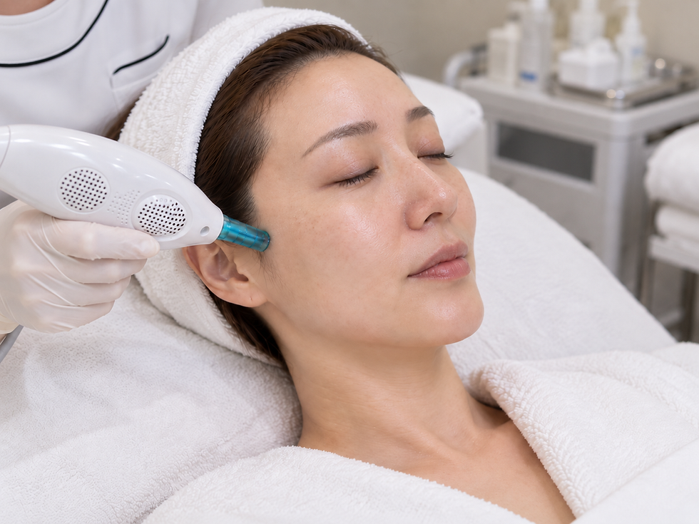 SYNA+ GSP-2000を使用した施術、40代の韓国エステ体験
