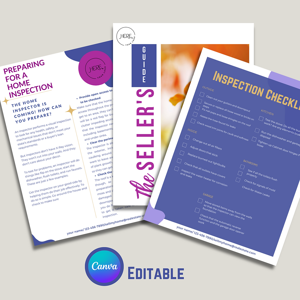 Thumbnail: BUNDLE: Seller's guide and Preparing for an inspection Guide for the Seller.