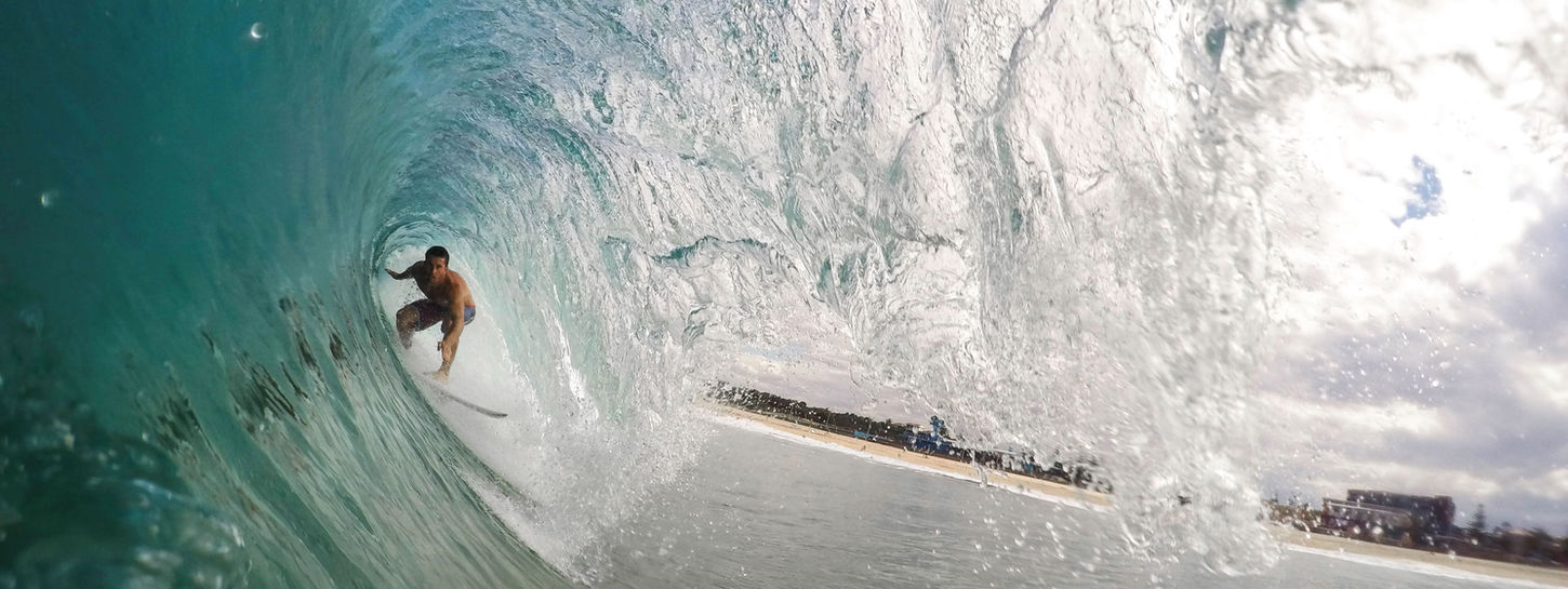 Surf, Barrel, Wave, Beach, Apparel