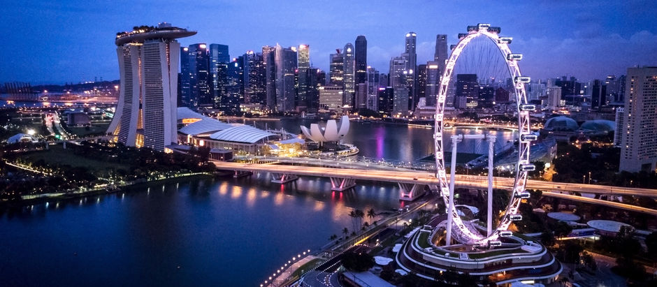 Singapore after dark