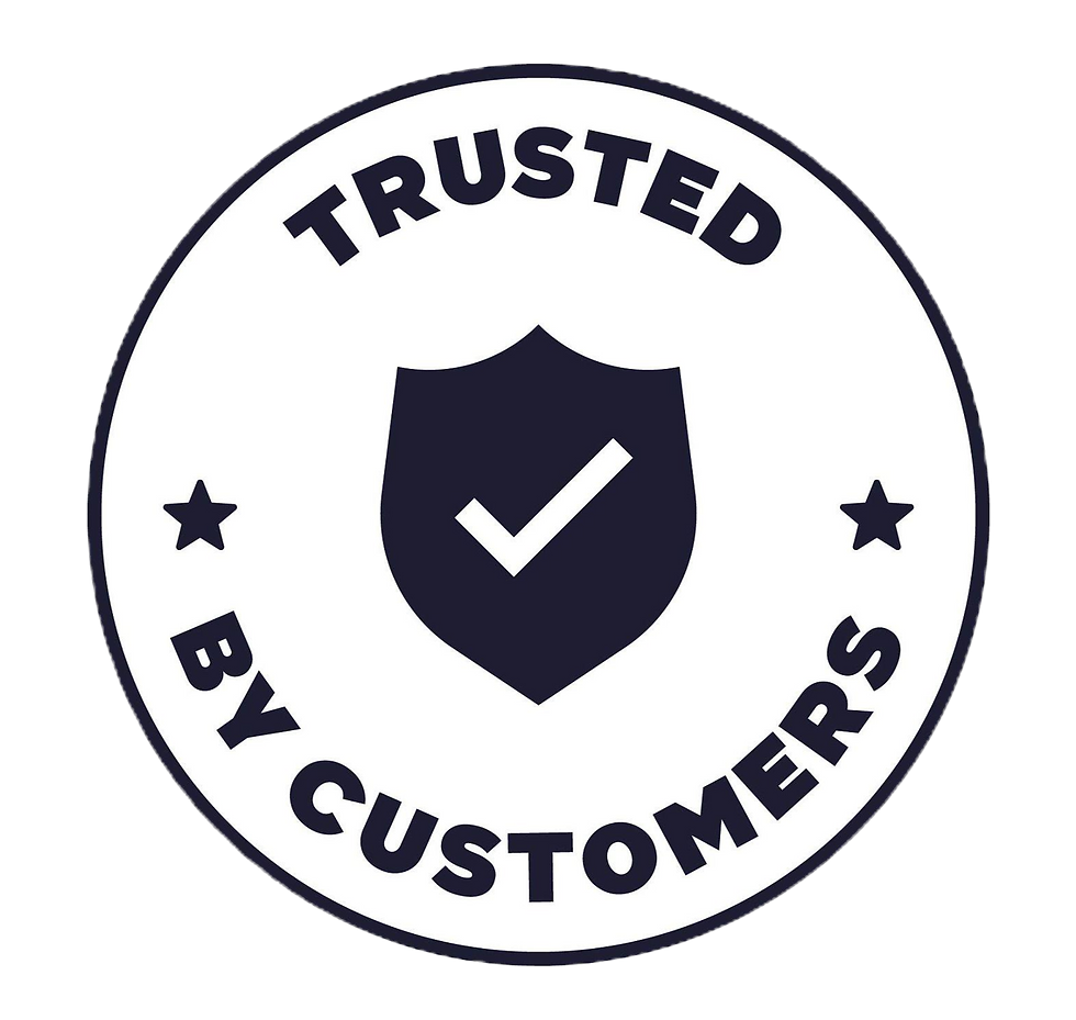 trusted health supplements India icon showing verified customers and reliability