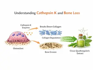 Understanding Cathepsin K and Bone Loss, Role of Cissus Quadrangularis