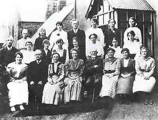 Church Members at Hiorsley Village Church, Horsley, Newcastle upon Tyne