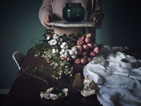 Flower design : Arranjo de inverno.