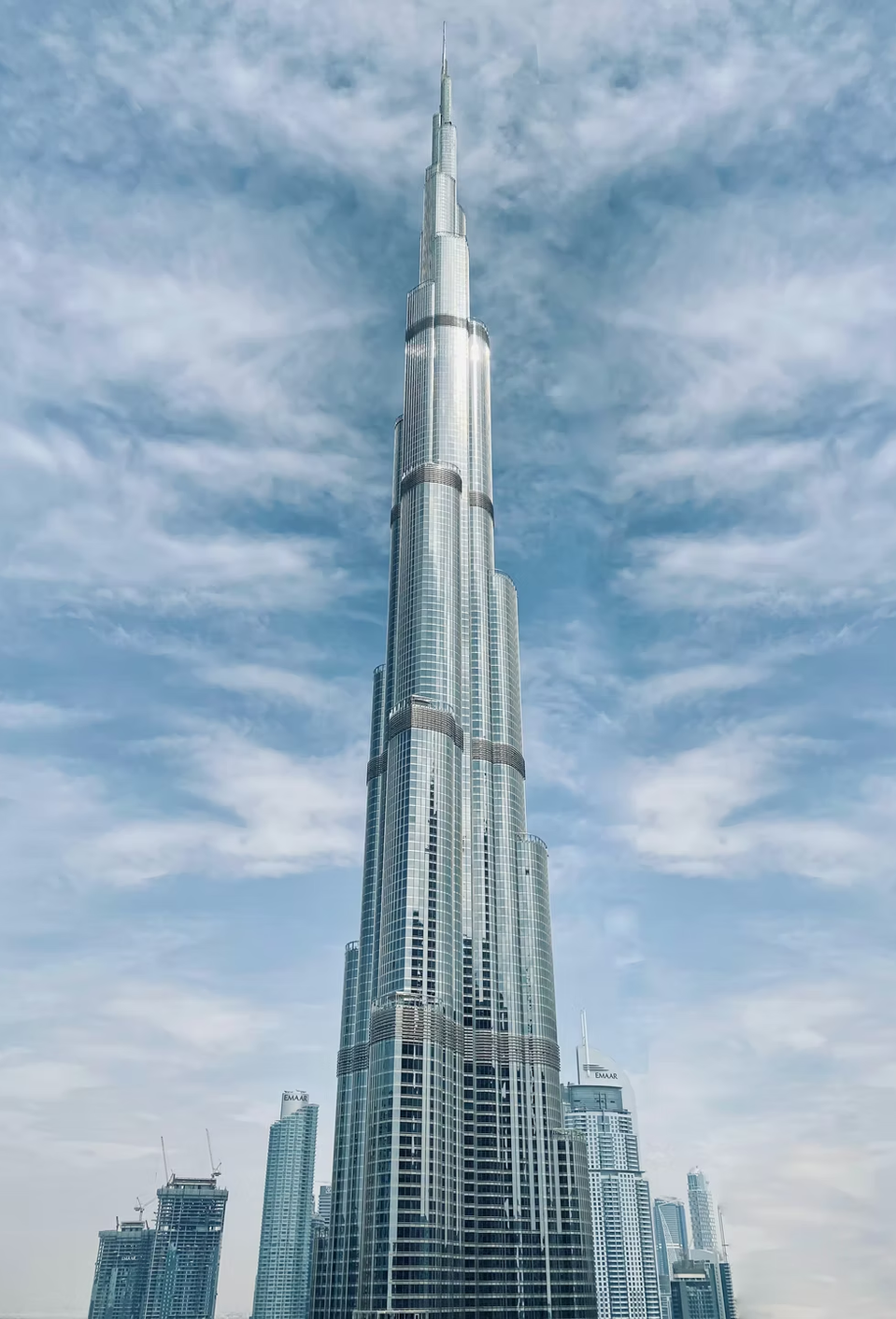 Preliminary Structural Facade Design for the emblematic Burj Khalifa, Dubai, UAE