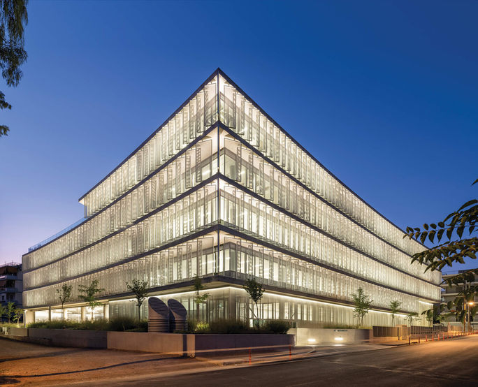 Facade Engineering for ‘The Element’, an office development in Athens, Greece