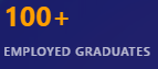 100+ Employed Graduates
