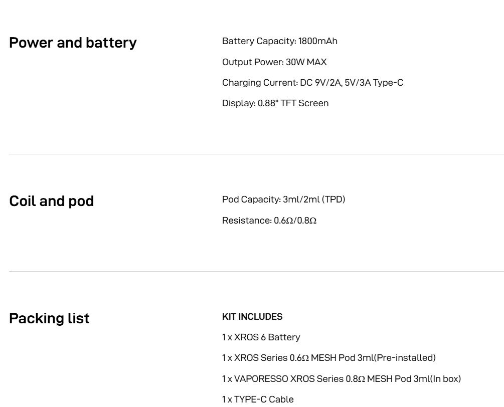 Product details