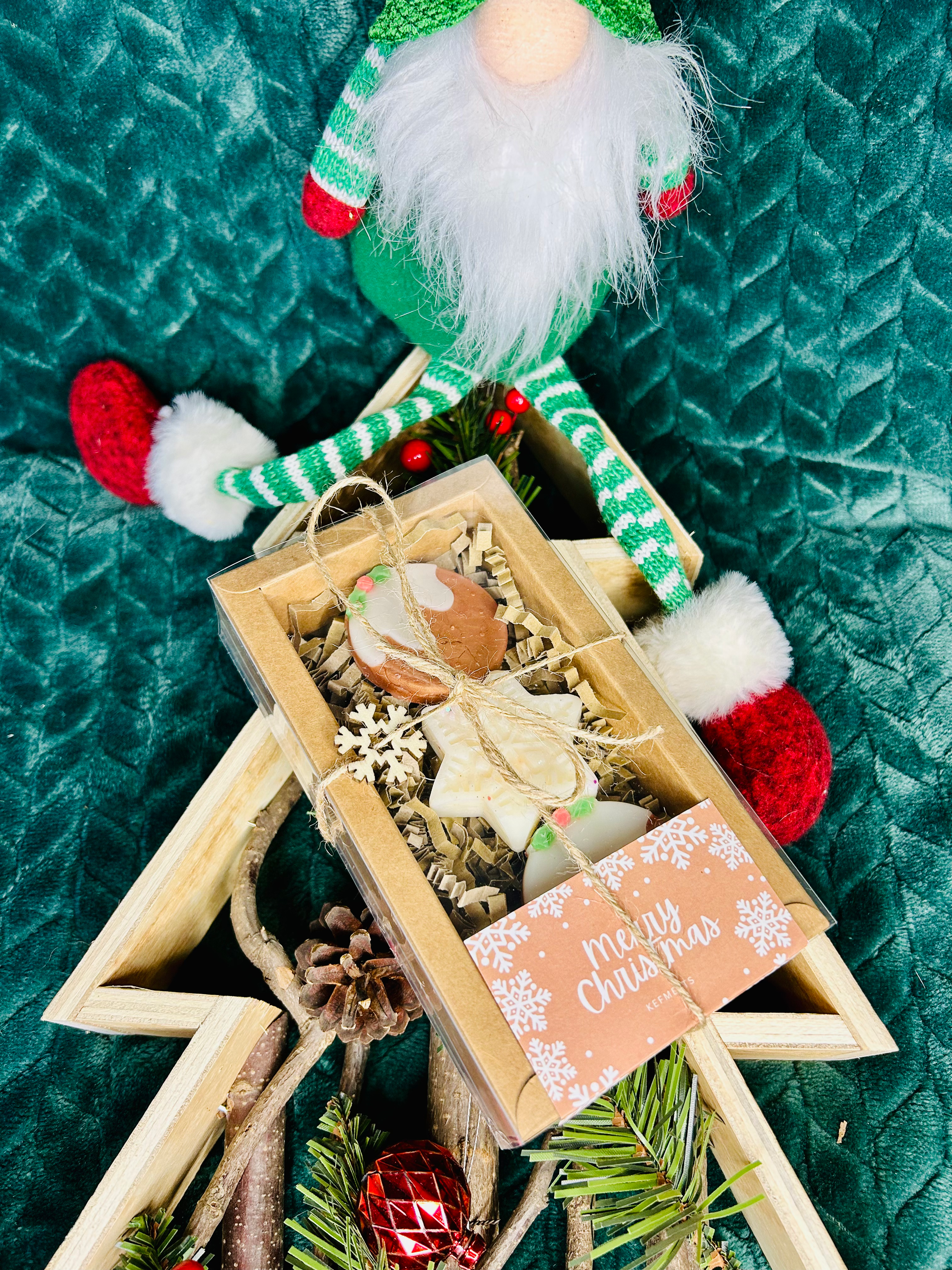 Xmas pudding gift set 