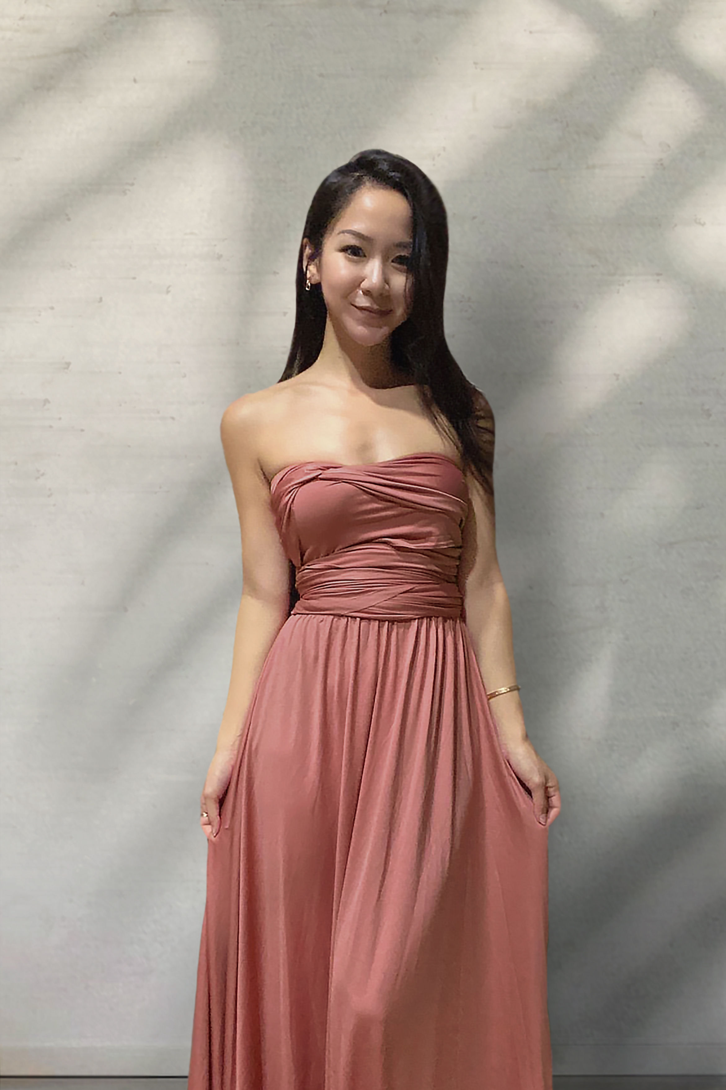 Convertible Dress - Cinnamon Rose
