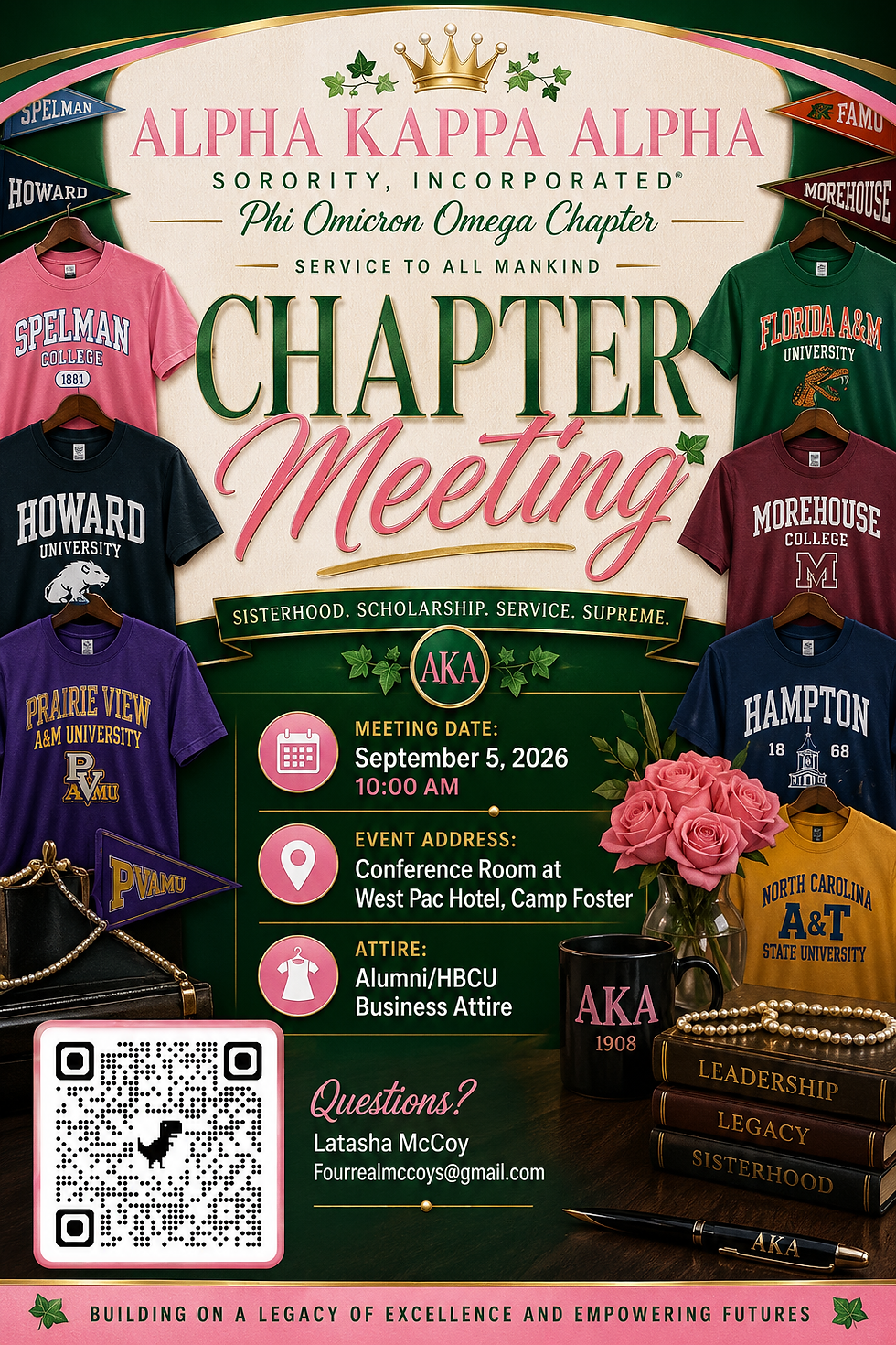 September Chapter Meeting