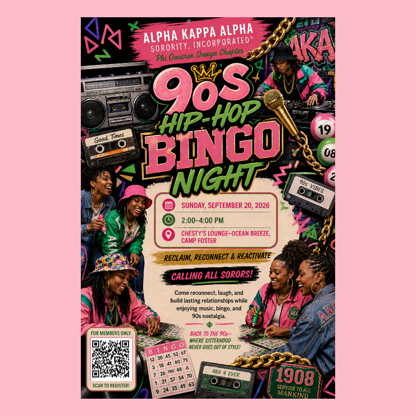 90's Hip-Hop Bingo: Reclamation & Reactivation