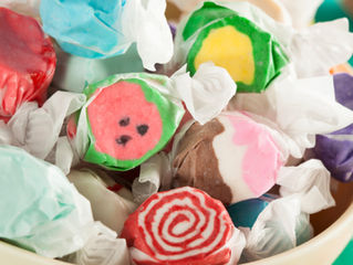 Salt water taffy