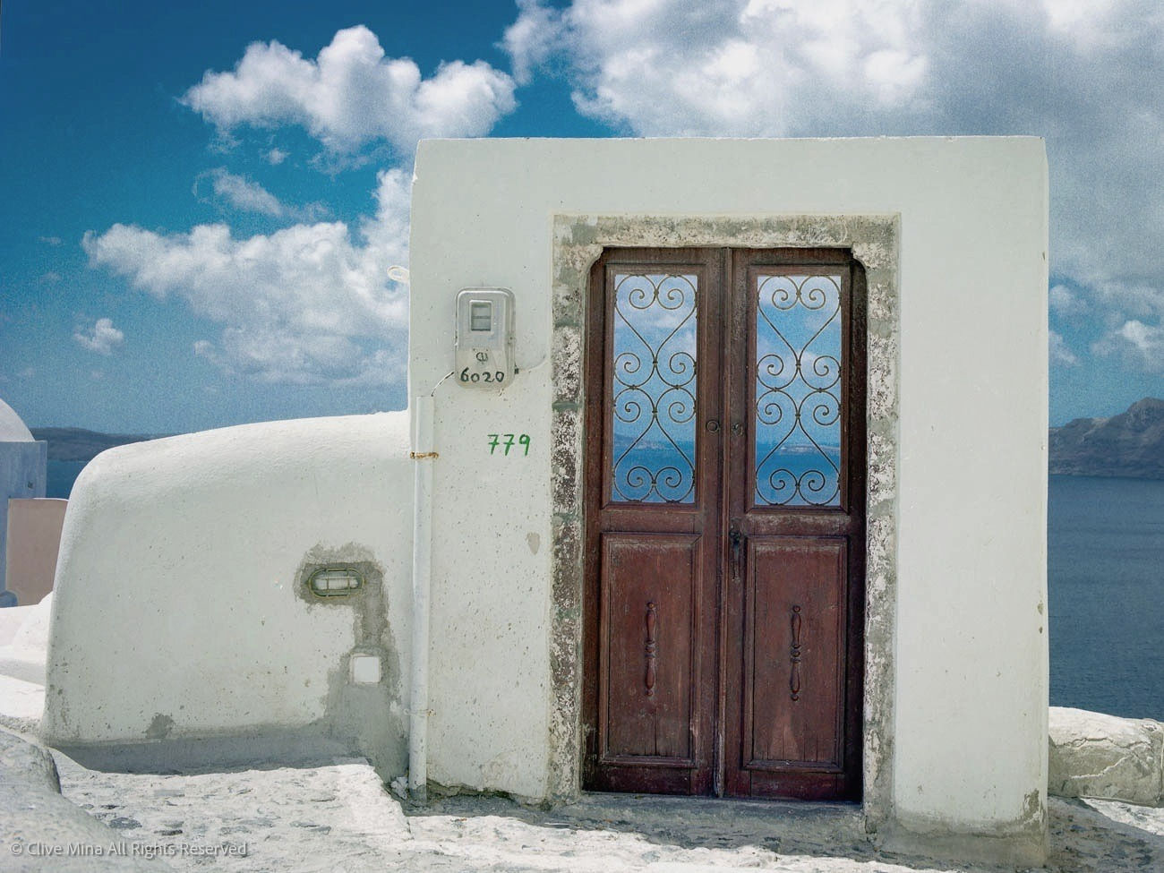 Gateway, Santorini. Greece 2004