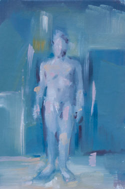 a naked man in the dark_2024_30x20