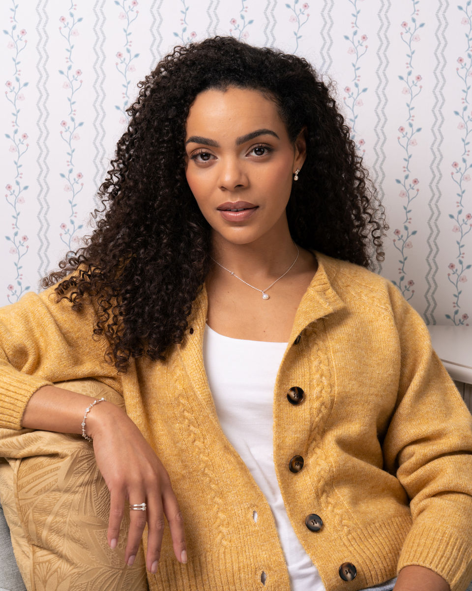 Professional model photography for the Laura Ashley and Gecko Jewellery 'Daydream' collection, shot on location in-store.