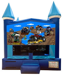 Blaze and Monster Truck Inflatable Rental